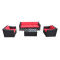 Metal frame aluminium sofa set kusekerera kunze